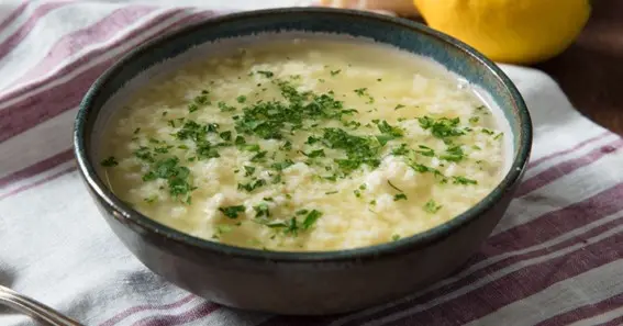 Stracciatella Soup